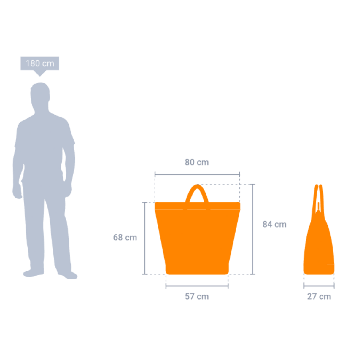 EMG Small Square Lifting Bag (80kg) (95L)