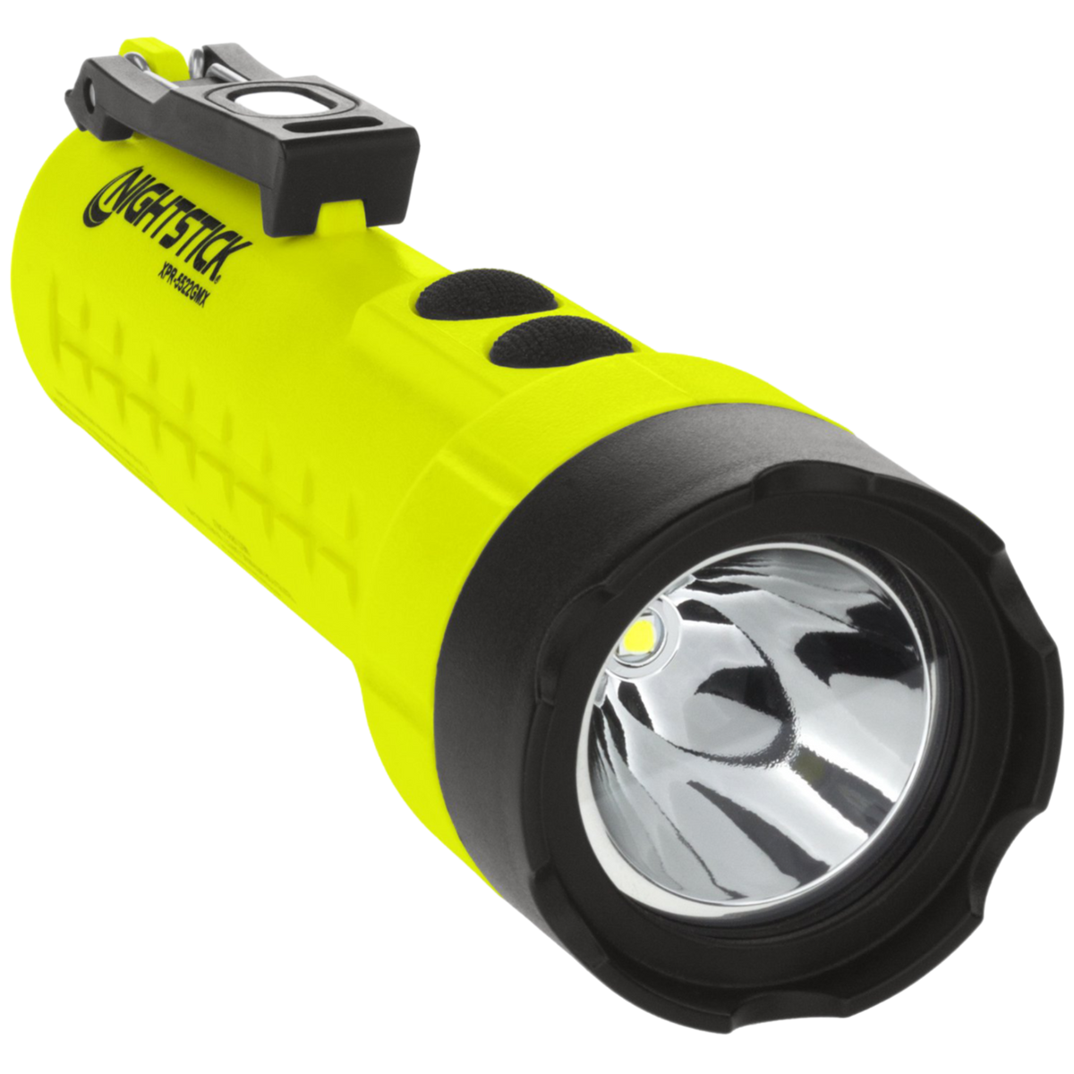 Nightstick Rechargeable Dual-Light Flashlight w/Magnets - Intrinsically Safe