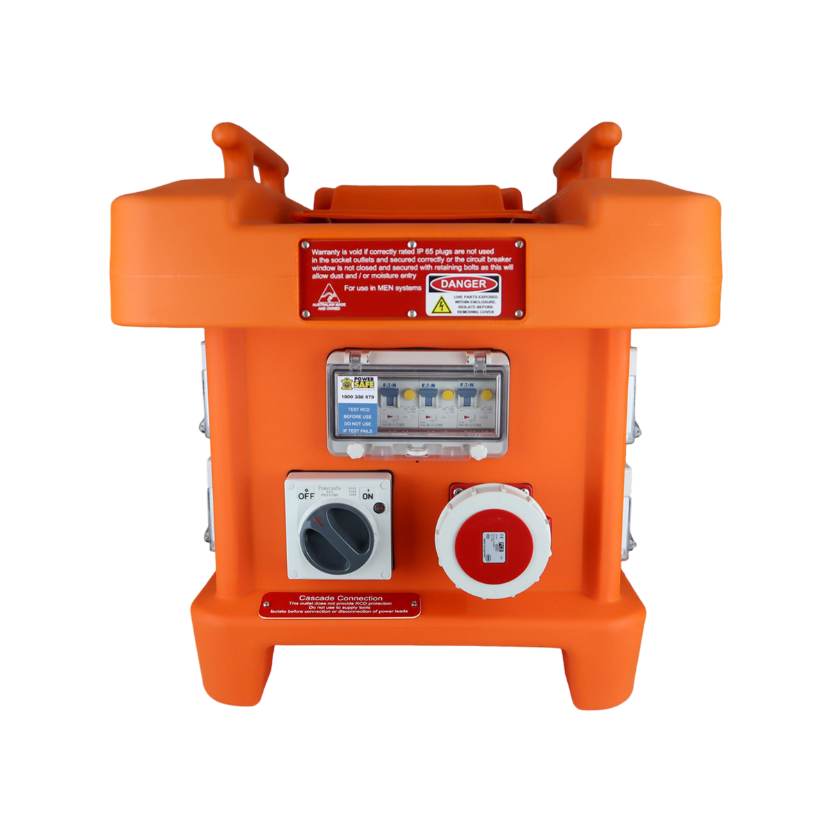 MB01-TMS: – Single & 3 Phase Outlets