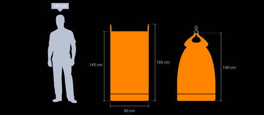 EMG Jumbo Cylinder Lifting Bag (1000kg) (580L)