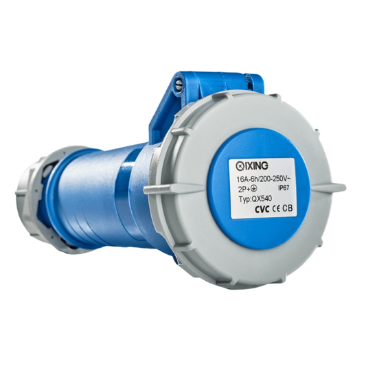 240v 3 Pin CEE Form Socket 16-125A