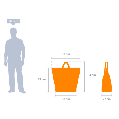 EMG Small Square Lifting Bag (80kg) (95L)