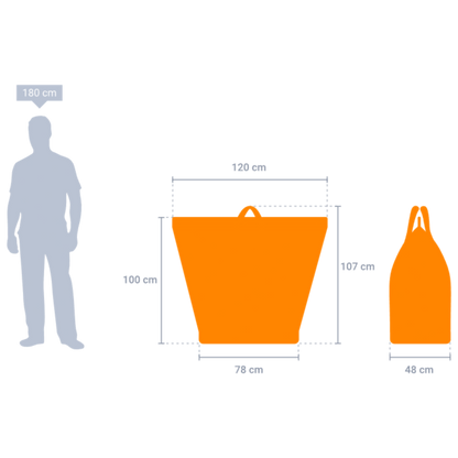 EMG Big Square Lifting Bag (400kg) (320L)
