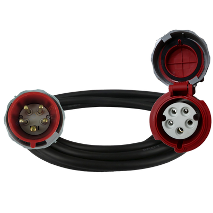 Rubber Flex Extension Leads 6mm 32A