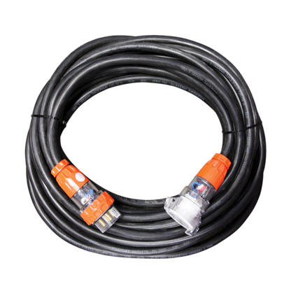 Rubber Flex Extension Leads 6mm 32A