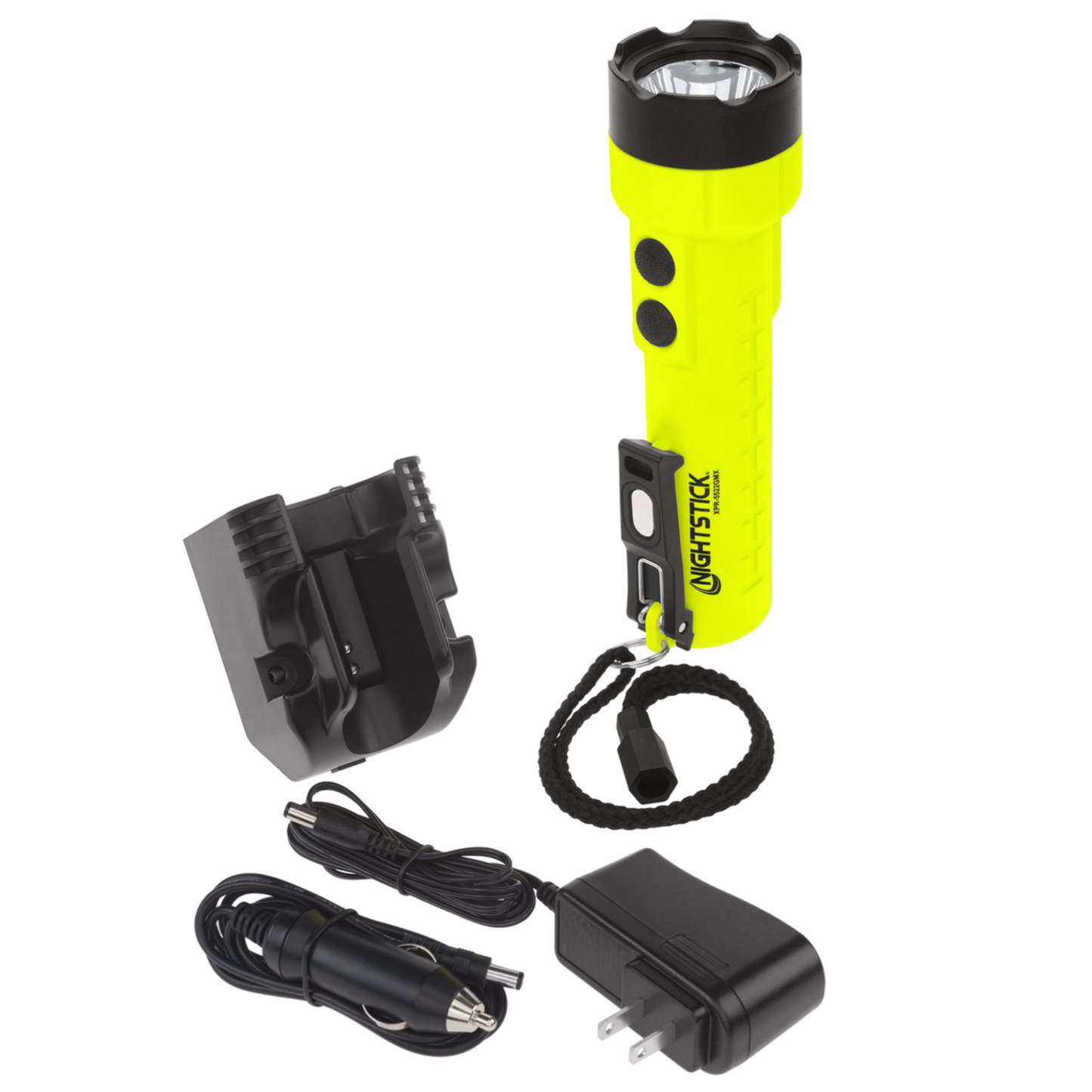 Nightstick Rechargeable Dual-Light Flashlight w/Magnets - Intrinsically Safe