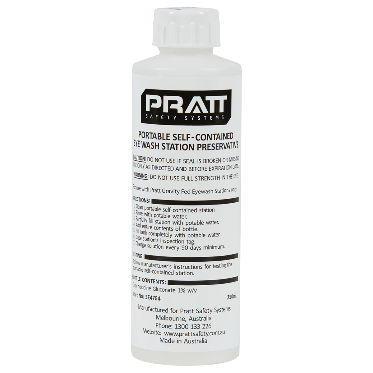Water Preservative Solution 4 X 250ml