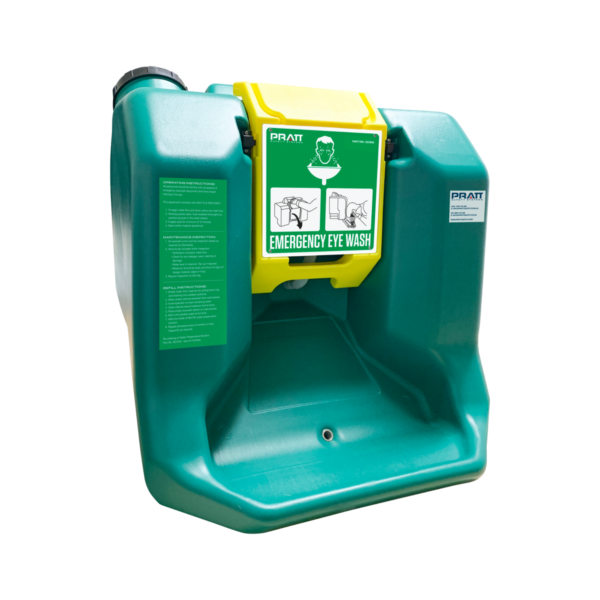 Portable Gravity Fed Eye Wash Unit 55L