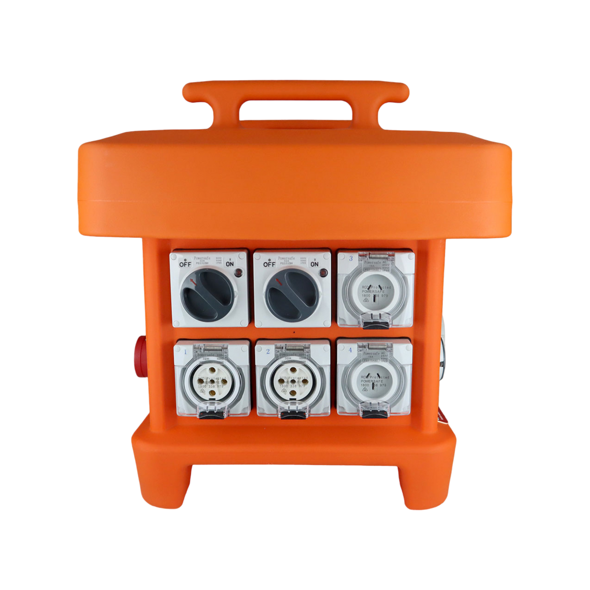 MB01-TMS: – Single & 3 Phase Outlets
