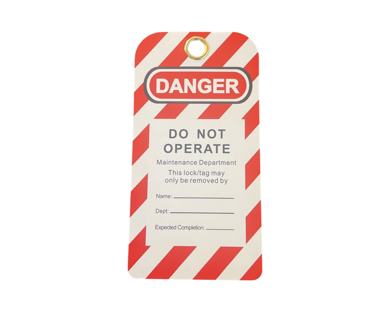 Pvc Fall Risk Tag PVC Danger Tags (40 Pack) – WindSafe Solutions